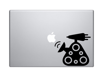 Space Icon - Mars Explorer Rover Cartoon Extraterrestrial - Vinyl Decal For Laptops, Macbook, Tablets and Cars 