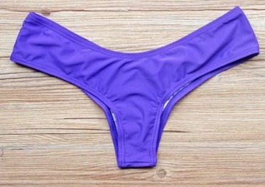 Purple Cheeky Scrunch Bottom