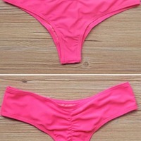 Bright Pink Cheeky Scrunch Bottom - Thumbnail 1
