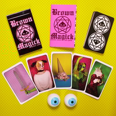 Brown magick oracle deck