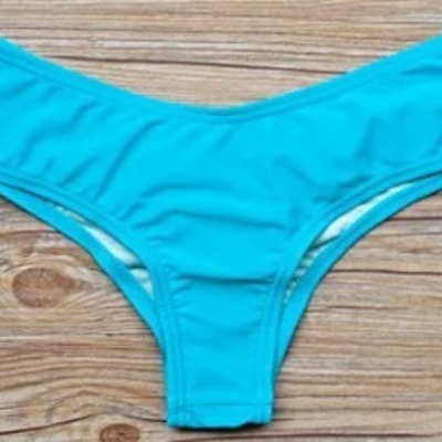 Baby blue cheeky scrunch bottom - Thumbnail 4