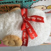 Wooly the sheep by Amuse Gift Present Plush ToyWooly the sheep by Amuse Gift Present Plush Toy 40 cm - Thumbnail 4