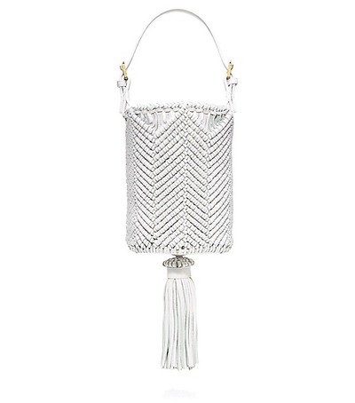 Tory burch macrame bucket bag