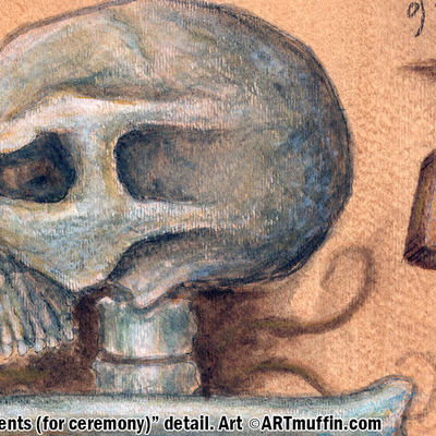 Elements (to be read at ceremony)-page from the book of gosh