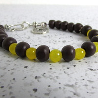 Yellow Quartz Bracelet - Thumbnail 1