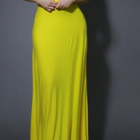 TRICKS OF THE TRADE MAXIDRESS (YELLOW) - Thumbnail 1