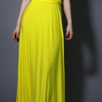 TRICKS OF THE TRADE MAXIDRESS (YELLOW) - Thumbnail 2