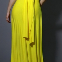 TRICKS OF THE TRADE MAXIDRESS (YELLOW) - Thumbnail 4