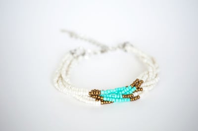 Braided Seed Bead Bracelet
