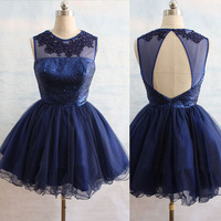 homecoming dress, cute homecoming dress, homecoming dress 2016, junior prom dress, short prom dress, BDS00068 - Thumbnail 1