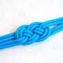 Neon Blue Rope Bracelet-1