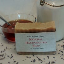 Goat Milk & Honey Soap for Sensitive Skin