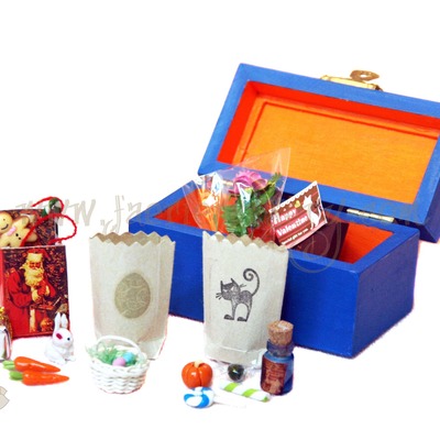 Garden - magical faerie trinket chest