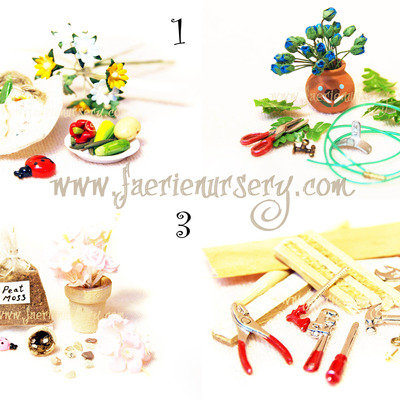 Garden - magical faerie trinket chest