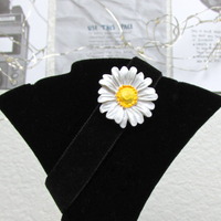 Daisy Velvet Choker - Thumbnail 2