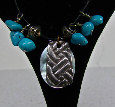 Silver and Turquoise necklace