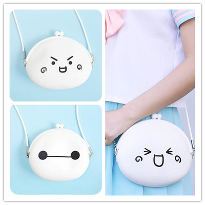 Emoji/baymax lil purse crossbody shoulder bag sp152249 - Thumbnail 4