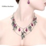 Brand New Leaves Necklace with Earrings -1