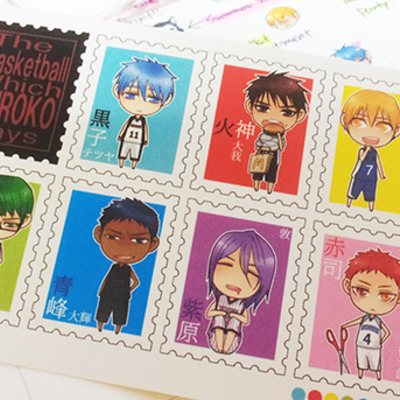 Kuroko no basuke stickers - kisekis , midorima + takao
