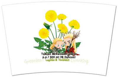 Tolkien - Tumbler - Legolas Greenleaf , Thranduil