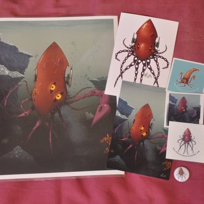 Squid art super bundle
