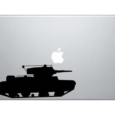 World war 2 ii - tank version 6 - classic military armor - vinyl decal for laptops, macbook, tablets and cars 