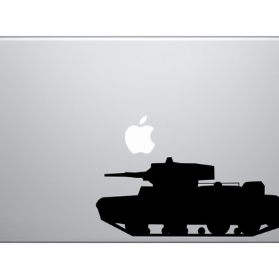World war 2 ii - tank version 7 - classic military armor - vinyl decal for laptops, macbook, tablets and cars 