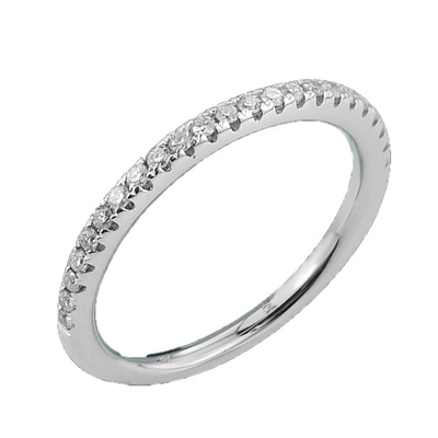 Ladies band ring - 0.18ct r5957