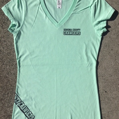 Mint t-shirt w/ black
