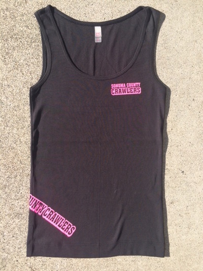 Black Tank w/ Pink