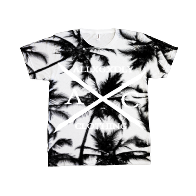 Palm tree paradise tshirt