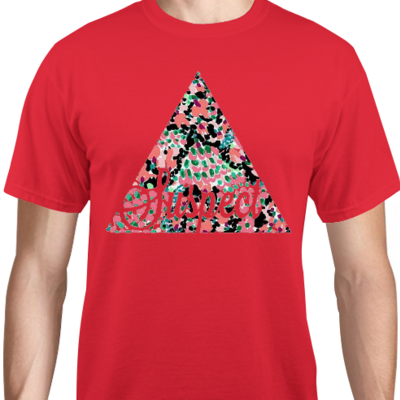 Pyramid scheme t-shirt (red