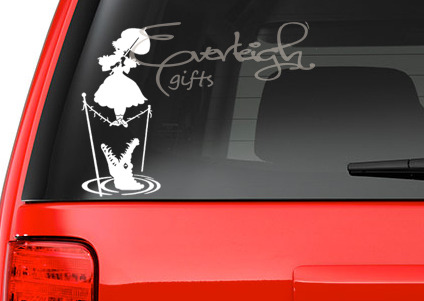 Haunted Mansion Tightrope Walker Decal 