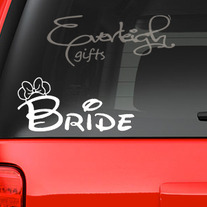 Bride Vinyl Decal