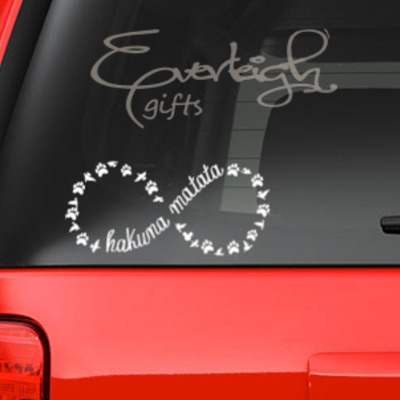 Hakuna matata vinyl decal 