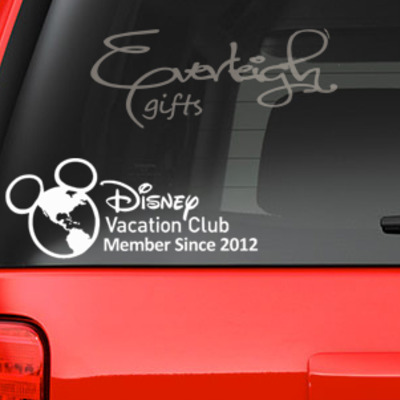 Disney vacation club decal 