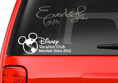 Disney Vacation Club Decal 