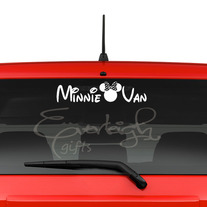 Minnie Van Decal 
