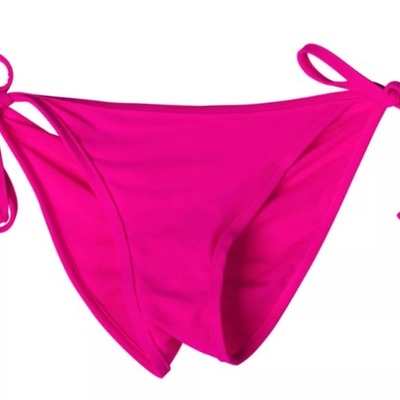 Hot pink side tie scrunch bottom 