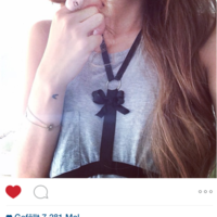 Black Cutiepie Harness - Thumbnail 4