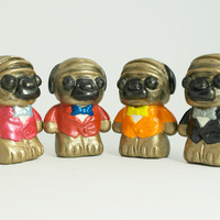 Mr. Bojangles resin pug figure - Thumbnail 1