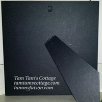 Personalized Last Name tile w/ attached easel 12x12  - Thumbnail 1