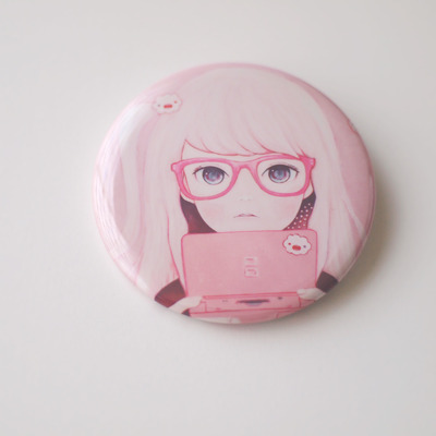 Gamegirl Girl Badge
