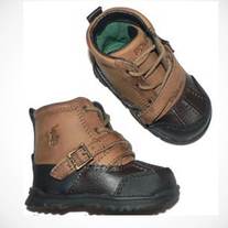Ralph Lauren Polo Toddler Boots Size 7 NWO