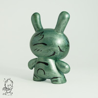 Grumpy Creeper custom 3" Dunny figure - Thumbnail 1