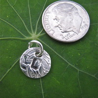 1 Initial Necklace (sm) with birthstone - Thumbnail 1