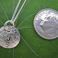 1 Initial Necklace (med) - Thumbnail 1