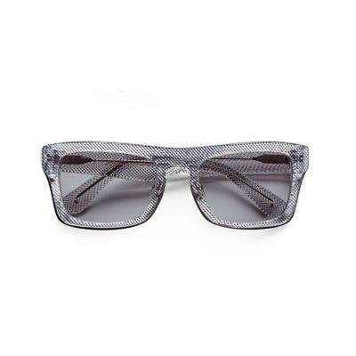 3.1 phillip lim "iha" printed translucent wayfarer sunglasses