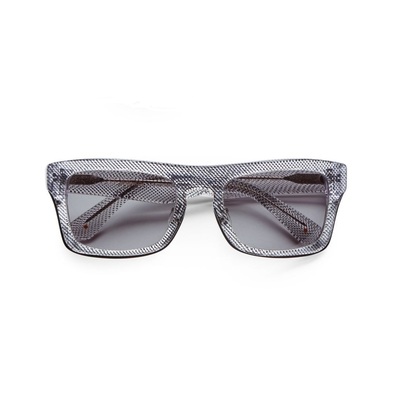 3.1 PHILLIP LIM "Iha" Printed Translucent Wayfarer Sunglasses