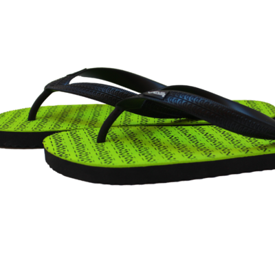 Afr clothing emerald flip flops - safiri collection